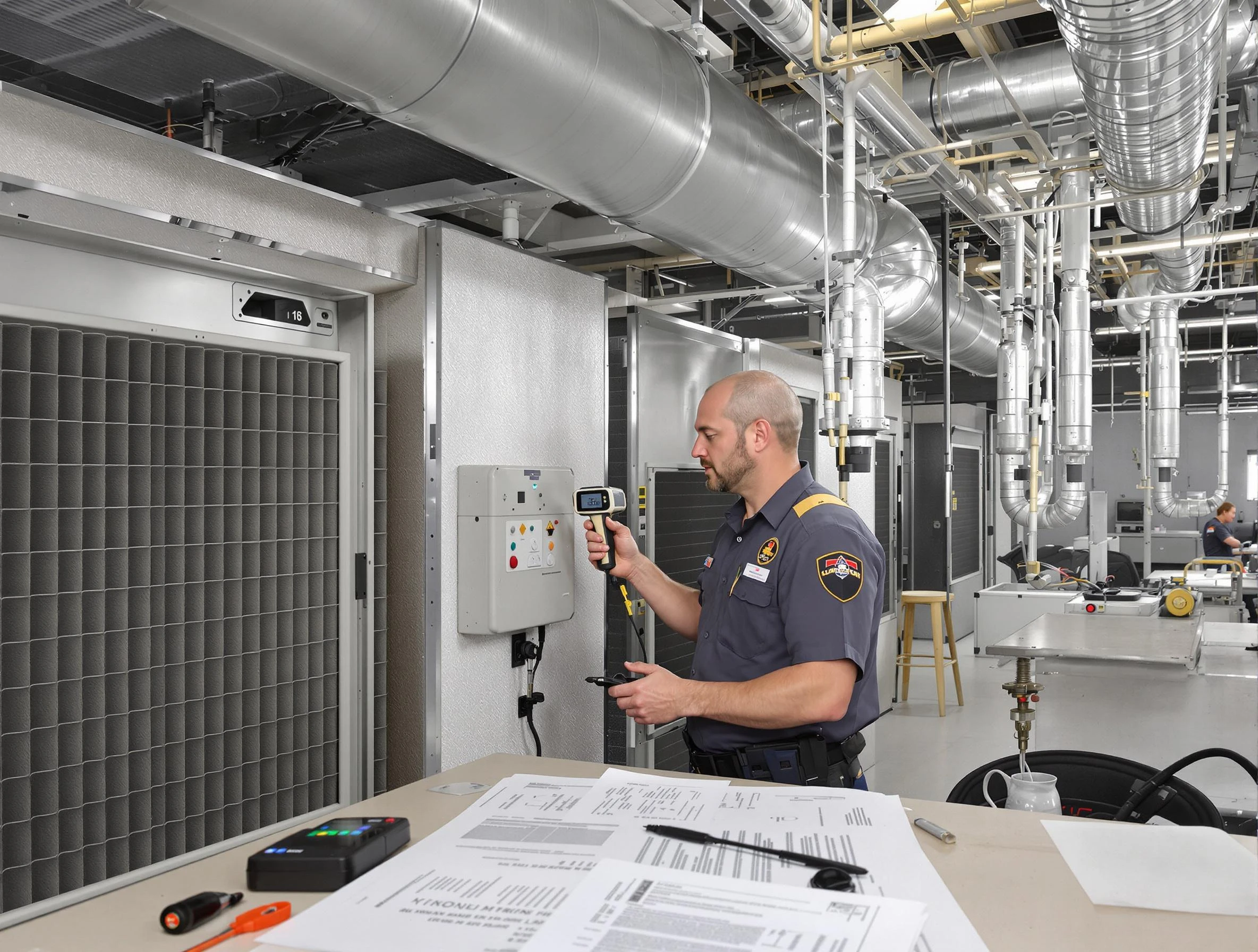 Professional filter system inspection by Mission Viejo Air Duct Cleaning in Mission Viejo