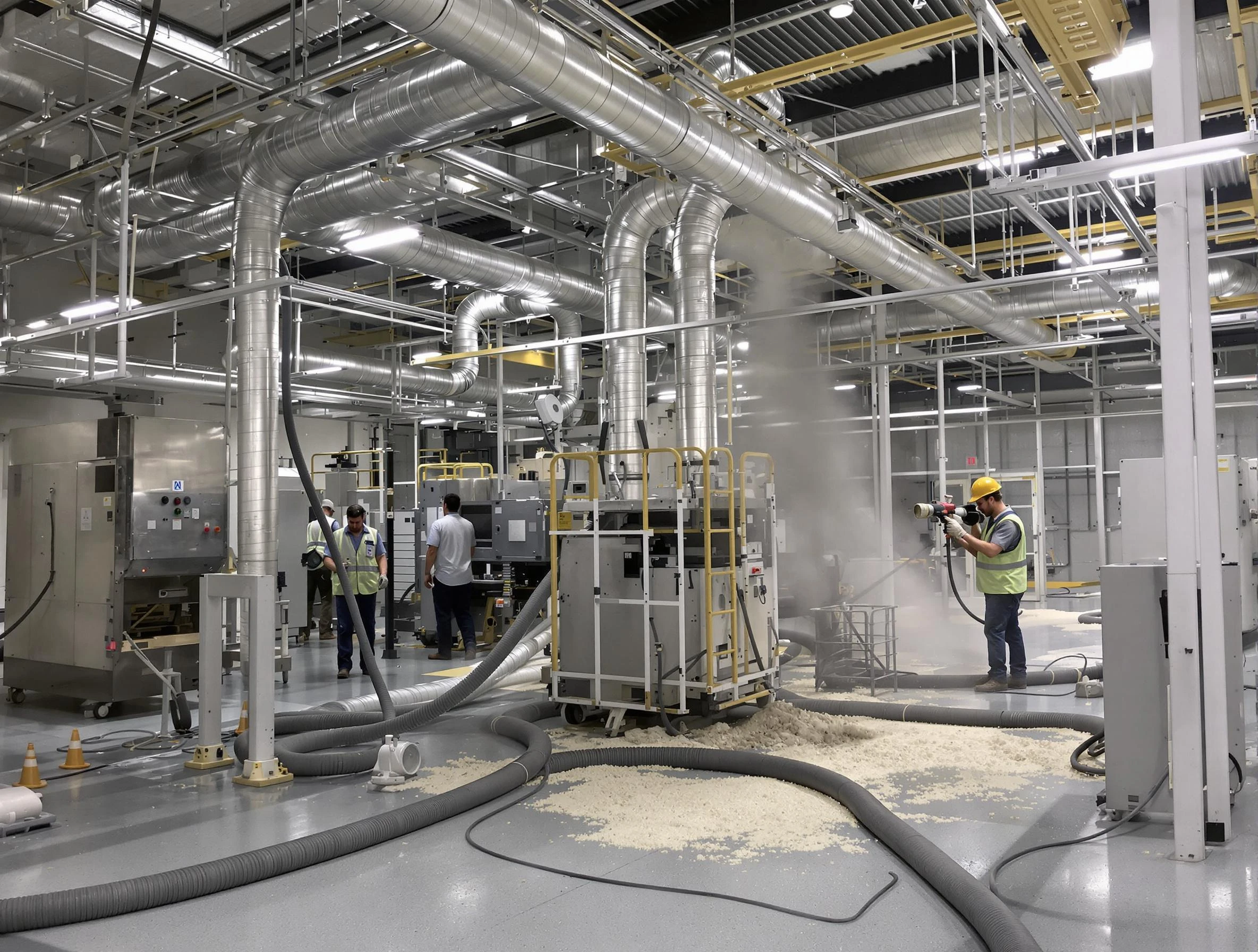 Heavy-duty industrial duct cleaning by Mission Viejo Air Duct Cleaning in Mission Viejo